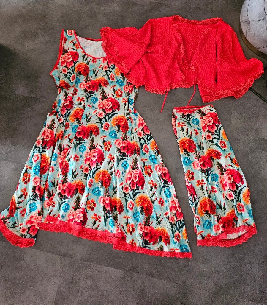 Elizz jurk + bolero + spiekbroekje nieuwstaat 48/50, Ophalen of Verzenden, Zo goed als nieuw, Maat 46/48 (XL) of groter, Elizz