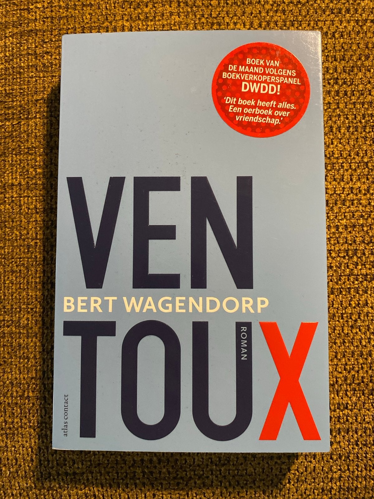 Bert Wagendorp - Ventoux, Boeken, Literatuur, Ophalen of Verzenden, Zo goed als nieuw, Bert Wagendorp