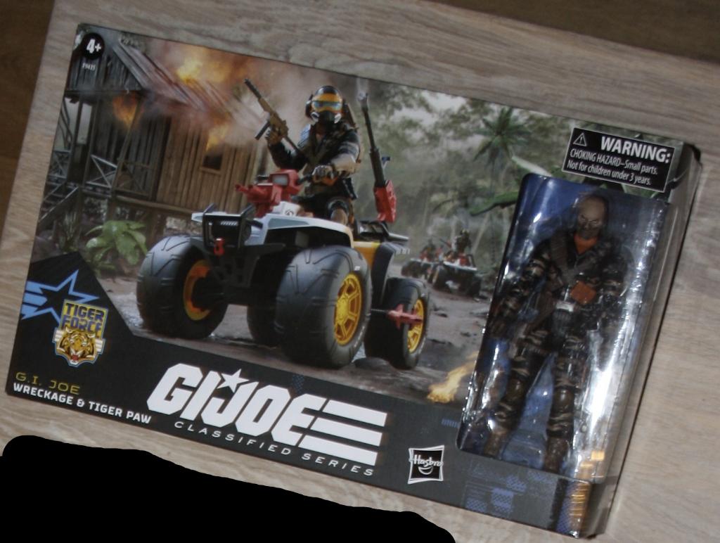 GI Joe Classified Tiger Force Wreckage & Tiger Paw ATV, Ophalen of Verzenden, Nieuw