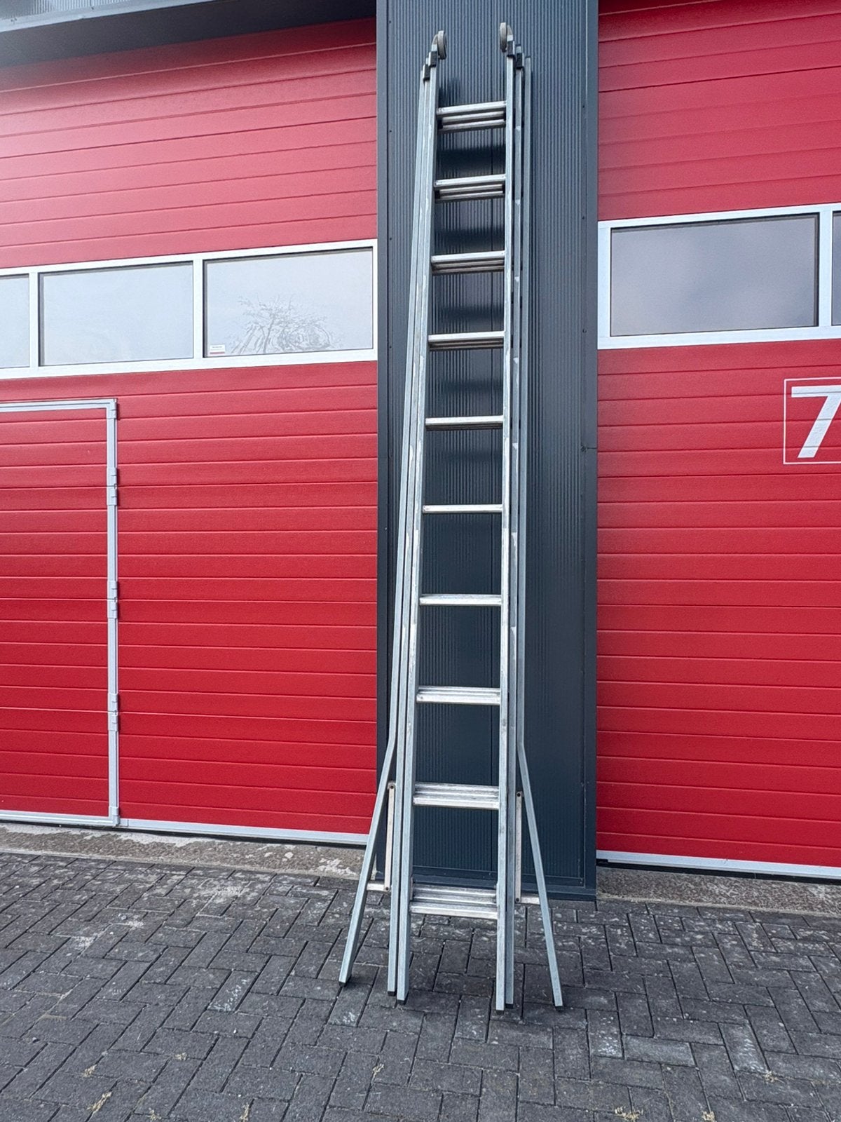 dirks 3x10 ladder 35 opstap, Ophalen, Zo goed als nieuw
