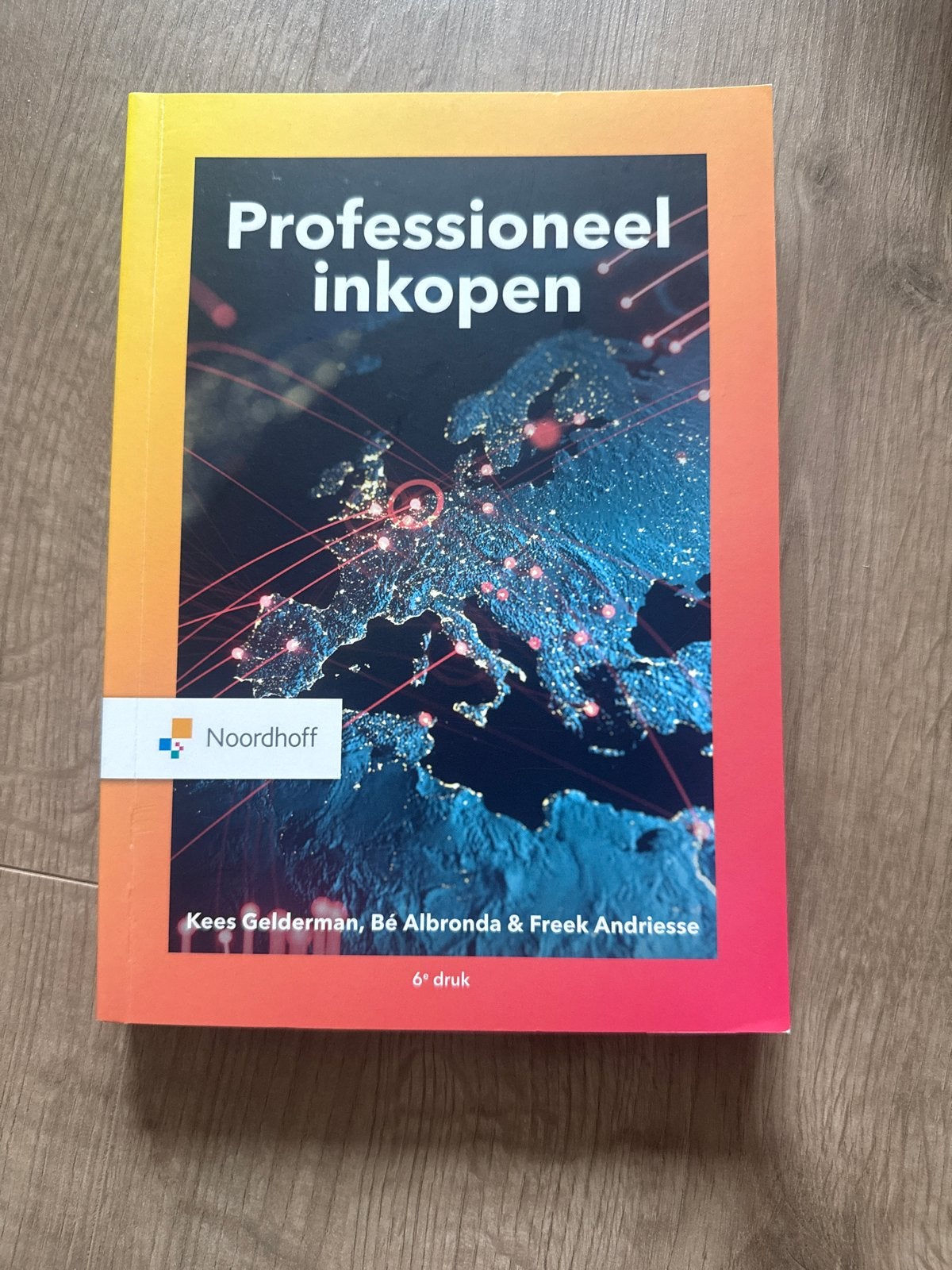Professioneel inkopen - 6e druk (Noordhoff), Boeken, Ophalen of Verzenden, Gamma, Zo goed als nieuw, HBO