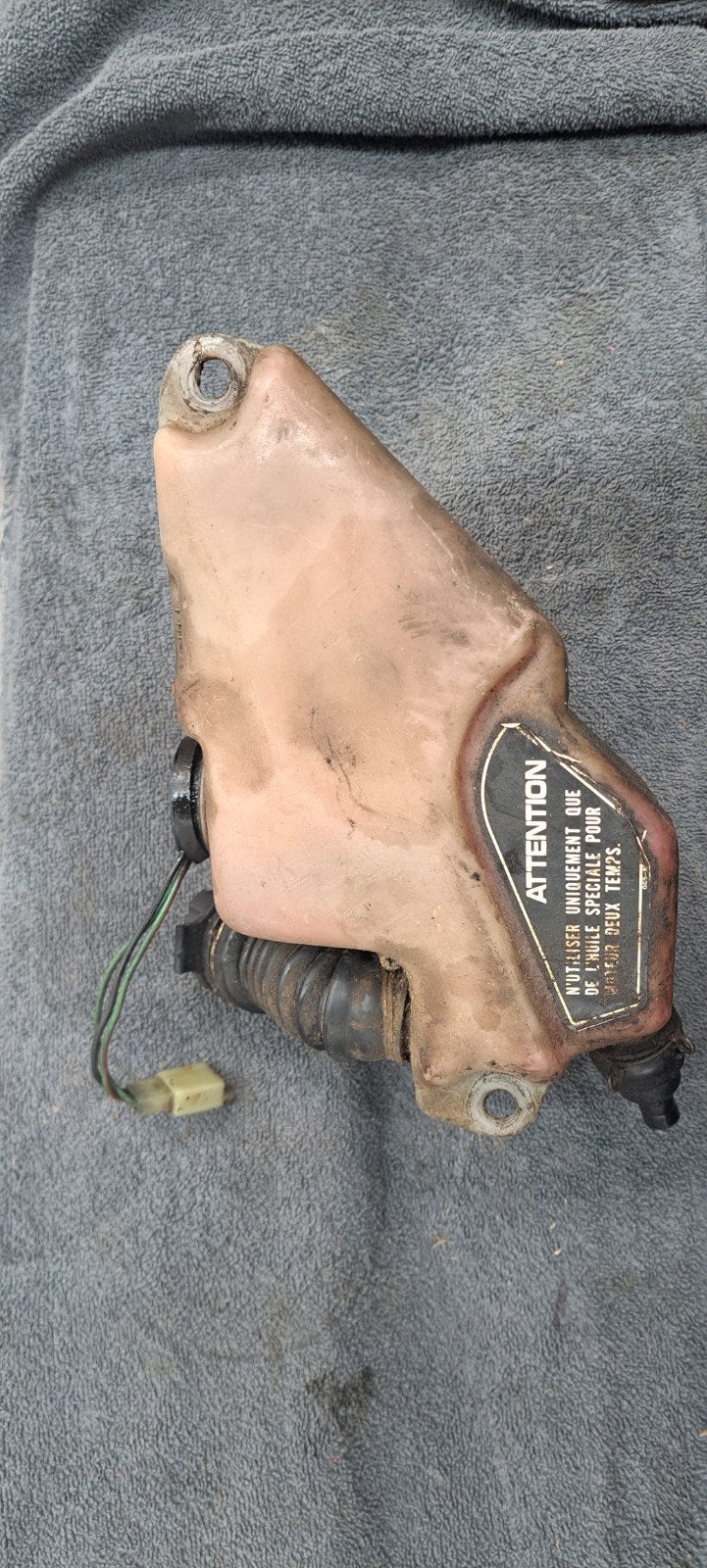Honda mtx ot olietank, Ophalen of Verzenden, Zo goed als nieuw, Tank, Honda mt mtx mb mtx mb mbx nsr ns1