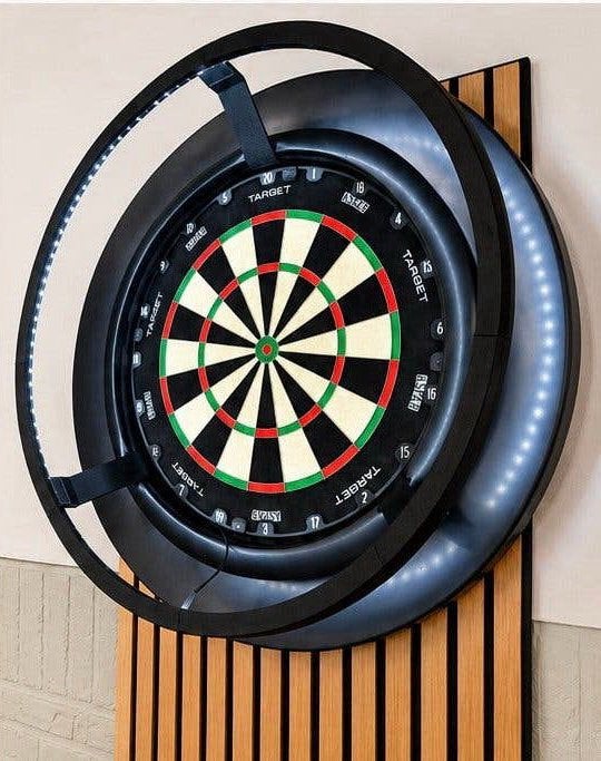 Dartbord verlichting LED 360, Ophalen of Verzenden, Zo goed als nieuw, Dartbord
