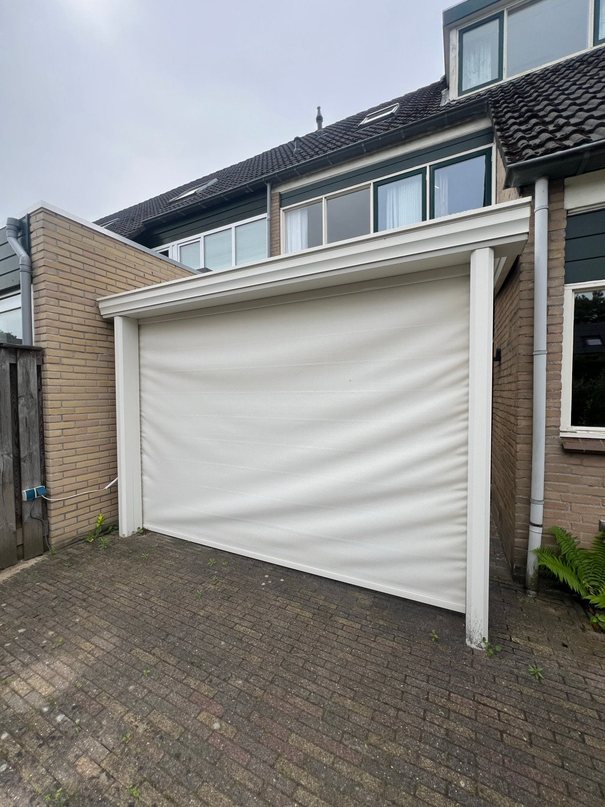 Aluminium overkapping met screen, Tuin en Terras, Overkappingen, Ophalen, Gebruikt, Carport