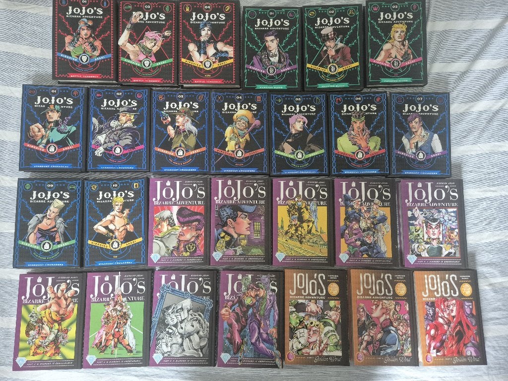 Jojo's Bizarre Adventure Deel 1-5 English, Ophalen of Verzenden, Zo goed als nieuw, Hirohiko Araki