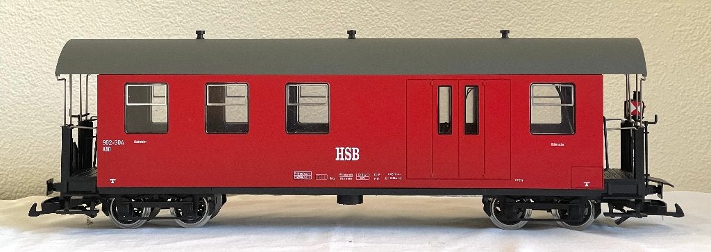 Train Line 45 HSB Packwagen 902-304, Overige merken, Gelijkstroom, Wagon, Ophalen of Verzenden