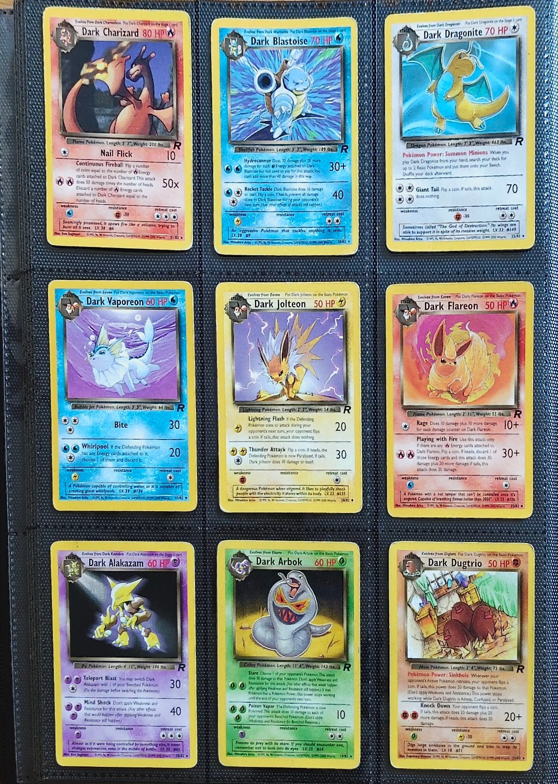 Pokemon Kaarten Team Rocket Master Set Non Holo's 75%, Hobby en Vrije tijd, Verzamelkaartspellen | Pokémon, Ophalen of Verzenden