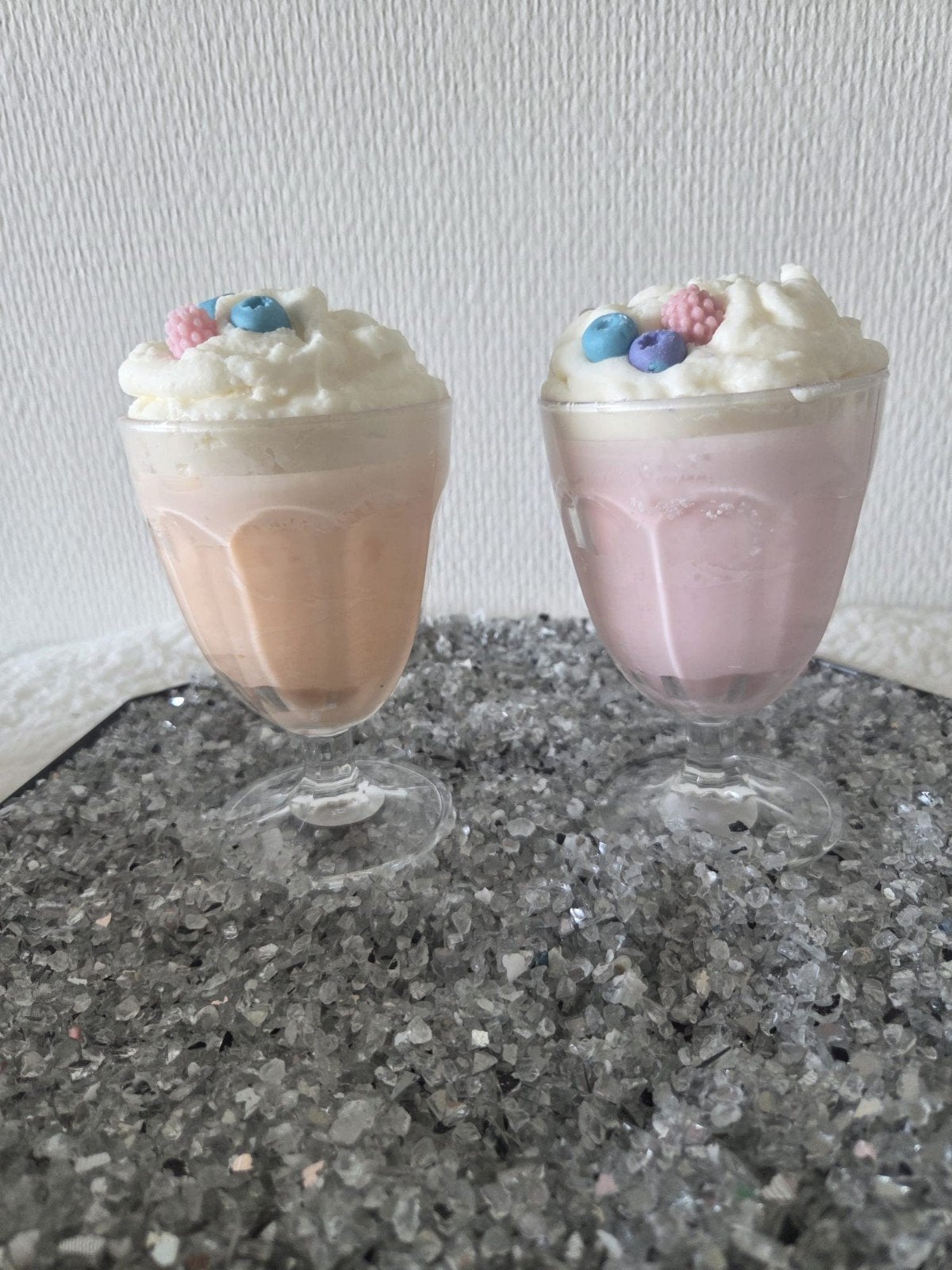 Strawberry milkshake geurkaars, Ophalen of Verzenden, Roze, Kaars, Was