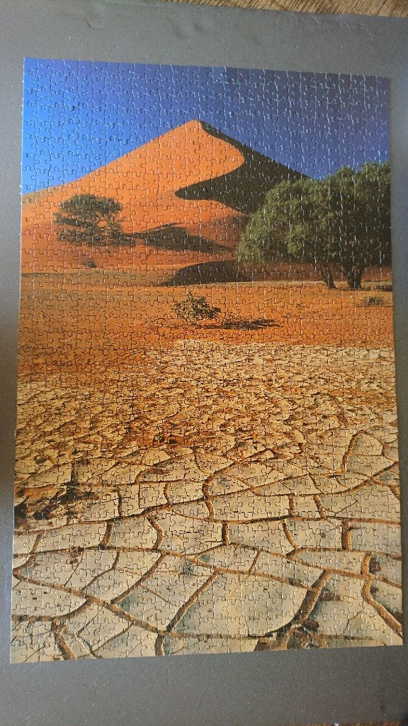 legpuzzel 1000 stukjes compleet, Ophalen, 500 t/m 1500 stukjes, Zo goed als nieuw, Legpuzzel