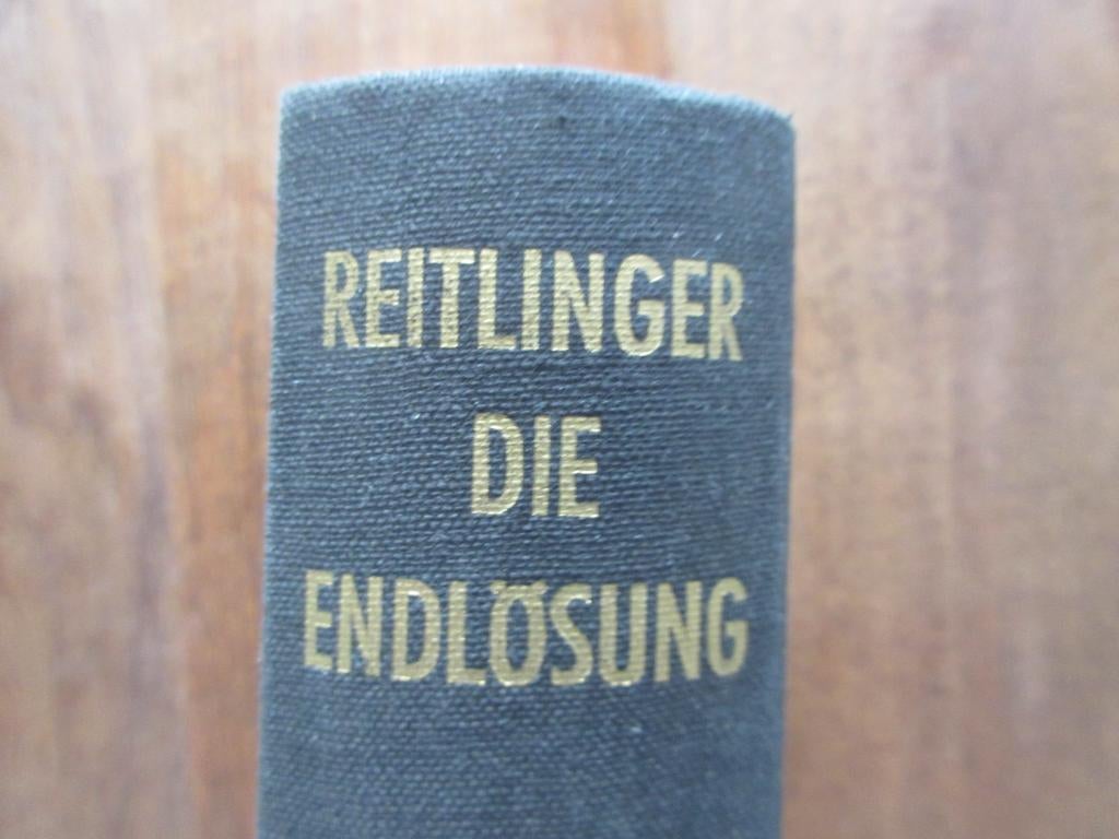 REITLINGER DIE ENDLOSUNG, Ophalen of Verzenden, Tweede Wereldoorlog, Gelezen, Overige onderwerpen