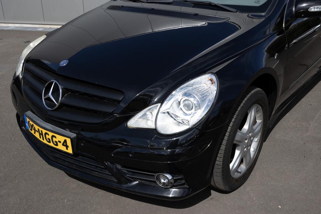 Mercedes-Benz R-Klasse 350 Lang 4-Matic | LMV | NAVI | CRUIS, Auto's, Mercedes-Benz, Automaat, 138 €/maand, Zwart, Leder