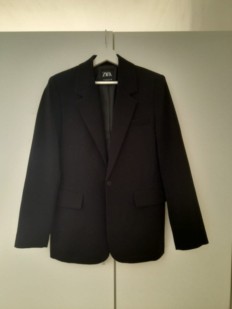 Oversized blazer maat XS, Ophalen of Verzenden, Zo goed als nieuw, Jasje, Maat 34 (XS) of kleiner