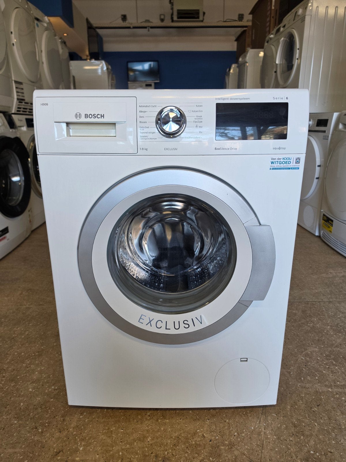 Bosch Serie 6 i dos wasmachine | 8 kilo | Gratis thuis 🚚✅️, Bosch, Jirnsum, 1200 tot 1600 toeren, 8 tot 10 kg
