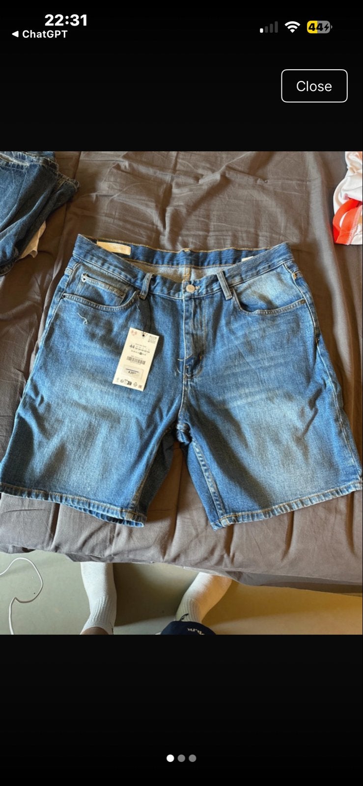Nieuwe Zara denim shorts - Maat 34, Kleding | Heren, Ophalen of Verzenden, Nieuw, Blauw, W33 - W34 (confectie 48/50)