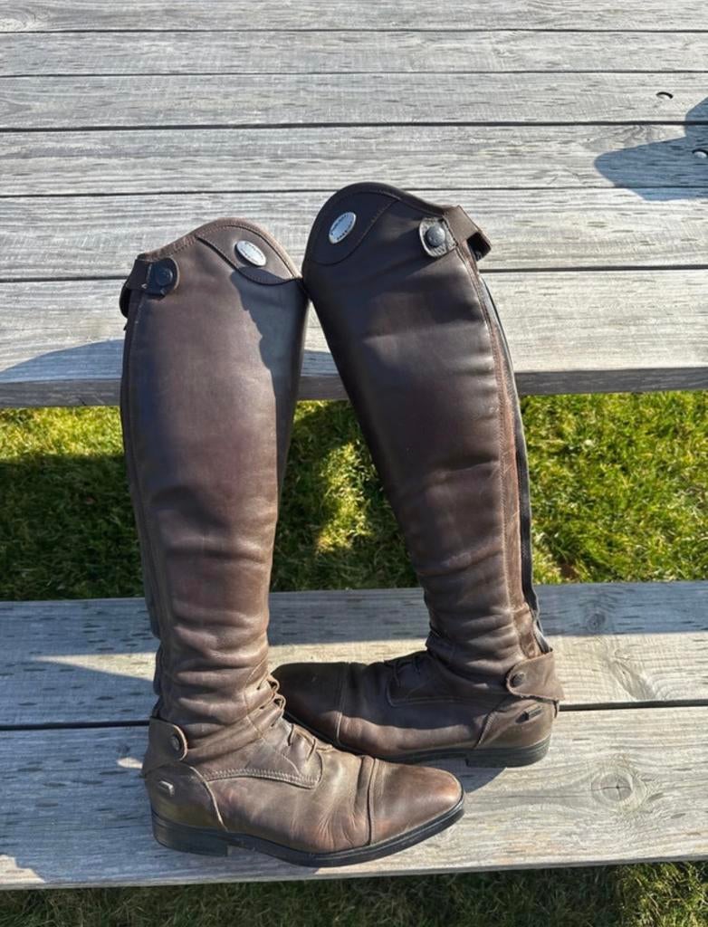 Parlanti Bruine Rijlaarzen, Dieren en Toebehoren, Ophalen of Verzenden, Dressuur, Schoeisel