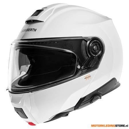 Schuberth C5 ANC Systeemhelm, Wit, Ophalen of Verzenden, Nieuw met kaartje