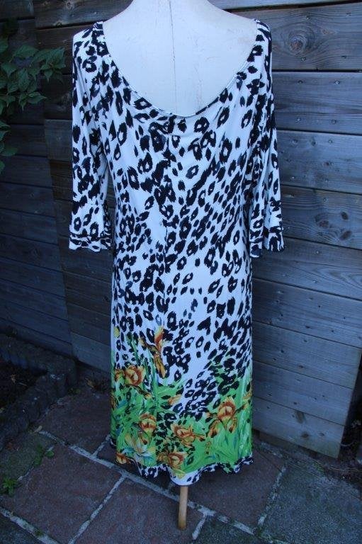 Jurk gekleurd Yoek mt M Vaste prijs, Kleding | Dames, Yoek, Meerkleurig, Maat 42/44 (L), Ophalen of Verzenden