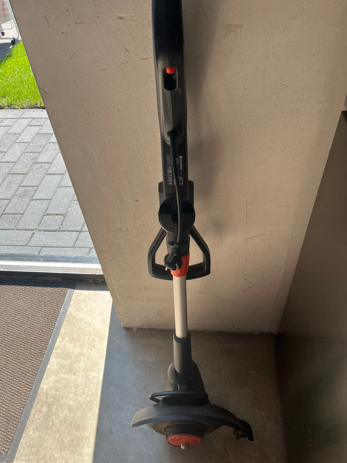 Gras kant-trimmer te koop, Ophalen of Verzenden, Gebruikt, Elektrisch