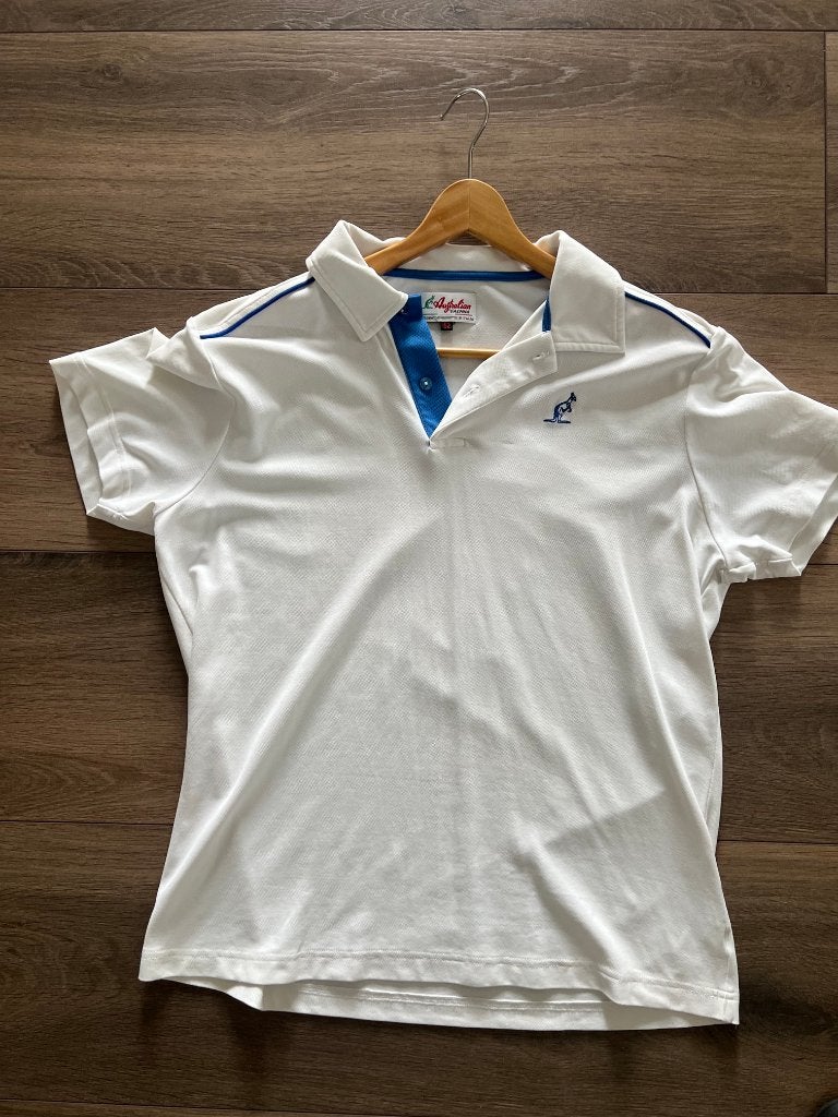 Australian Heren Polo in nieuwstaat 80's casual classics, Ophalen of Verzenden, Zo goed als nieuw, Maat 52/54 (L)