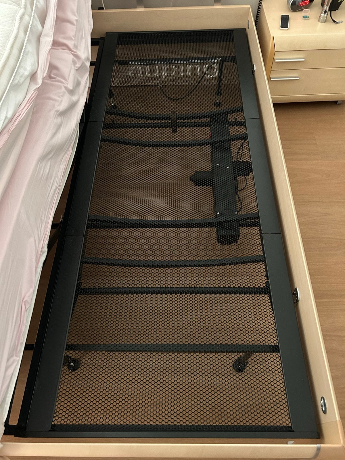 Auping bedbodem (elektrisch verstelbaar), Huis en Inrichting, Slaapkamer | Matrassen en Bedbodems, Ophalen, Eenpersoons, Zo goed als nieuw