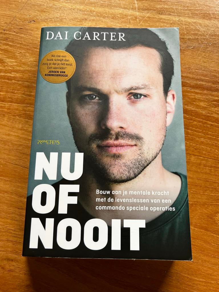 Dai Carter - Nu of nooit, Boeken, Overige Boeken, Ophalen of Verzenden, Zo goed als nieuw, Dai Carter