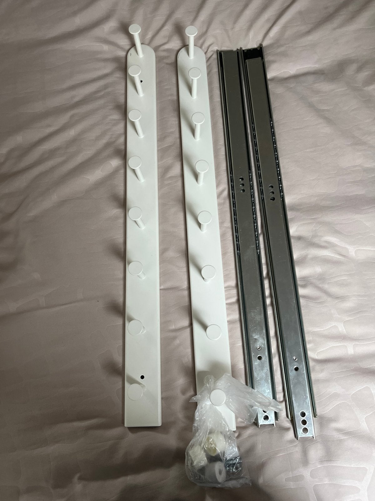 2x IKEA KOMPLEMENT uittrekbare multihanger 58 cm, Ophalen, Gebruikt, Overige typen, Minder dan 100 cm