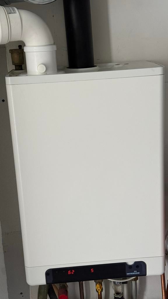 Intergas Kompakt HRE 28/24 CV-ketel, Ophalen, Gebruikt, Hoog rendement (Hr), Cv-ketel of Combi-ketel