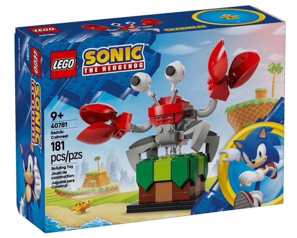 Lego Sonic 40781 Badnik: Crabmeat NIEUW in Doos, Overige thema's, Lego, Nieuw, Ophalen of Verzenden