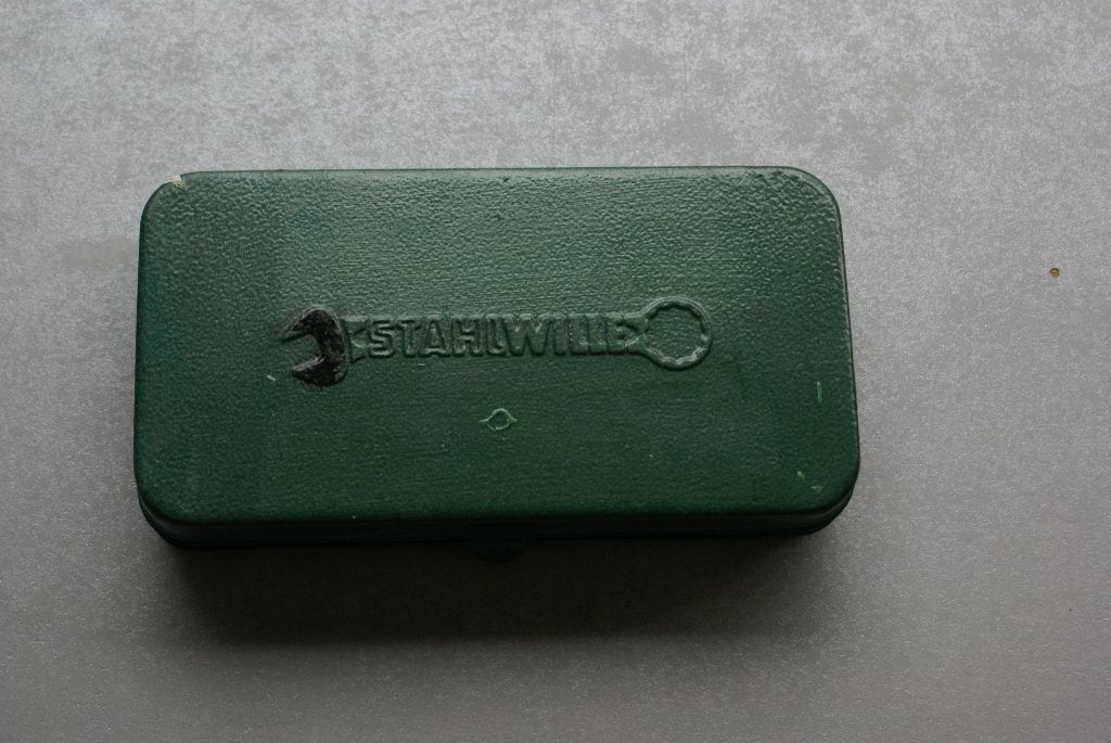 Stahlwille doppenset 1/4 duims in prima staat, Doe-het-zelf en Verbouw, Gereedschap | Handgereedschap, Ophalen of Verzenden, Zo goed als nieuw