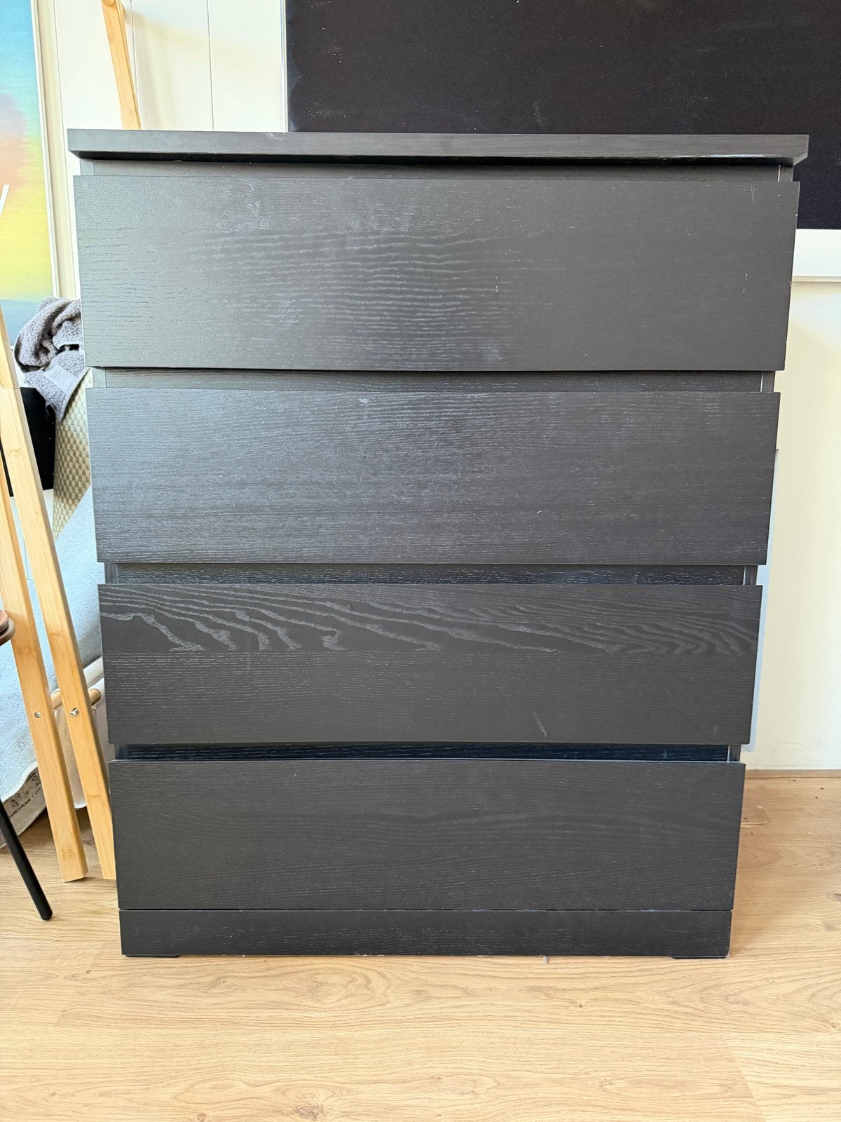 IKEA STORKLINTA ladekast met 4 laden, Ophalen, Gebruikt, 100 tot 150 cm, 50 tot 100 cm