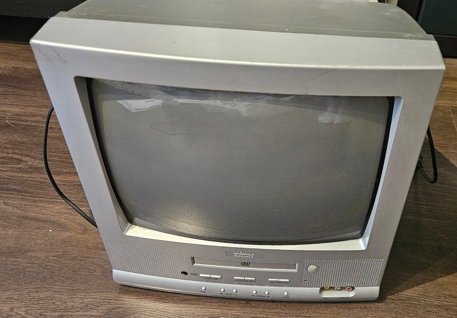 Xiron TV (Letop ingebouw de DVD speler werkt niet) (36cm) vo, Gebruikt, 50 Hz, Minder dan 40 cm, Ophalen