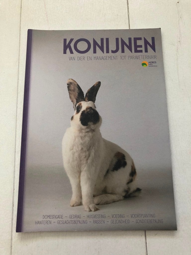 Konijnen. Van dier en management tot paraveterinair, Boeken, Ophalen, Diverse auteurs, Zo goed als nieuw, Natuurwetenschap