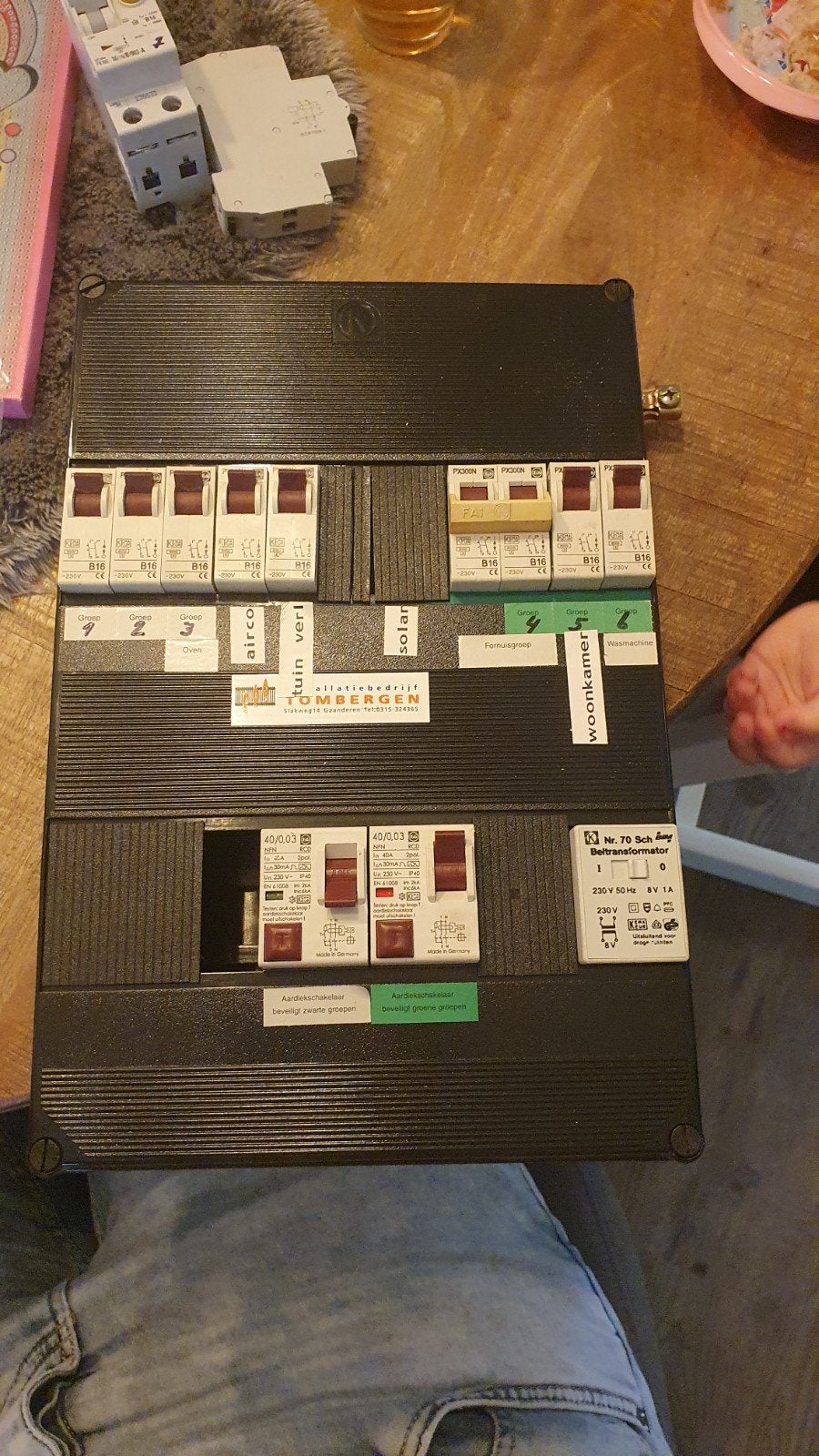 Groepenkast f&g, Ophalen of Verzenden, Gebruikt, Overige merken, Groepenkast