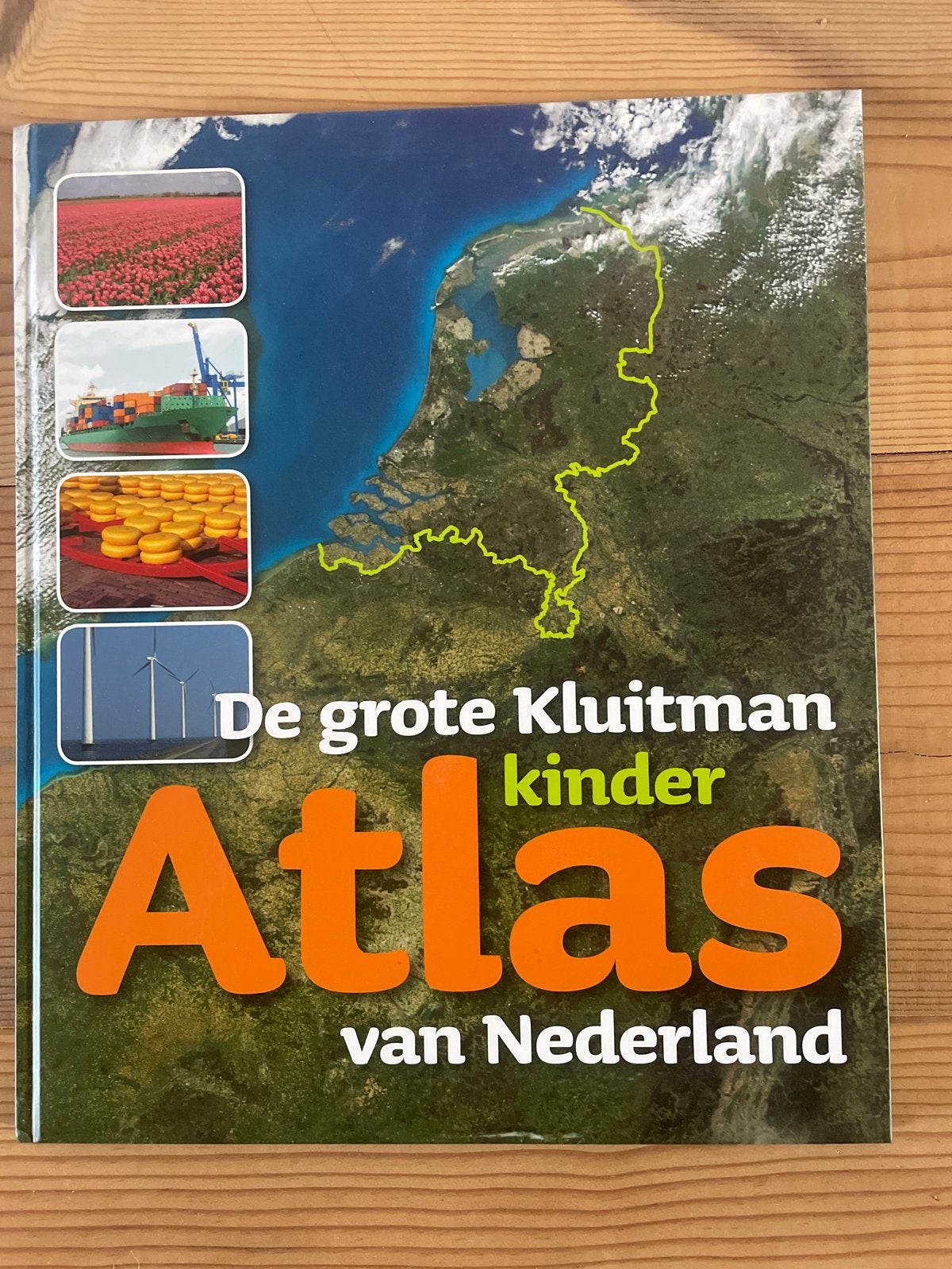 De Grote Kluitman Kinderatlas van Nederland, Overige atlassen, 2000 tot heden, Ophalen of Verzenden, Zo goed als nieuw
