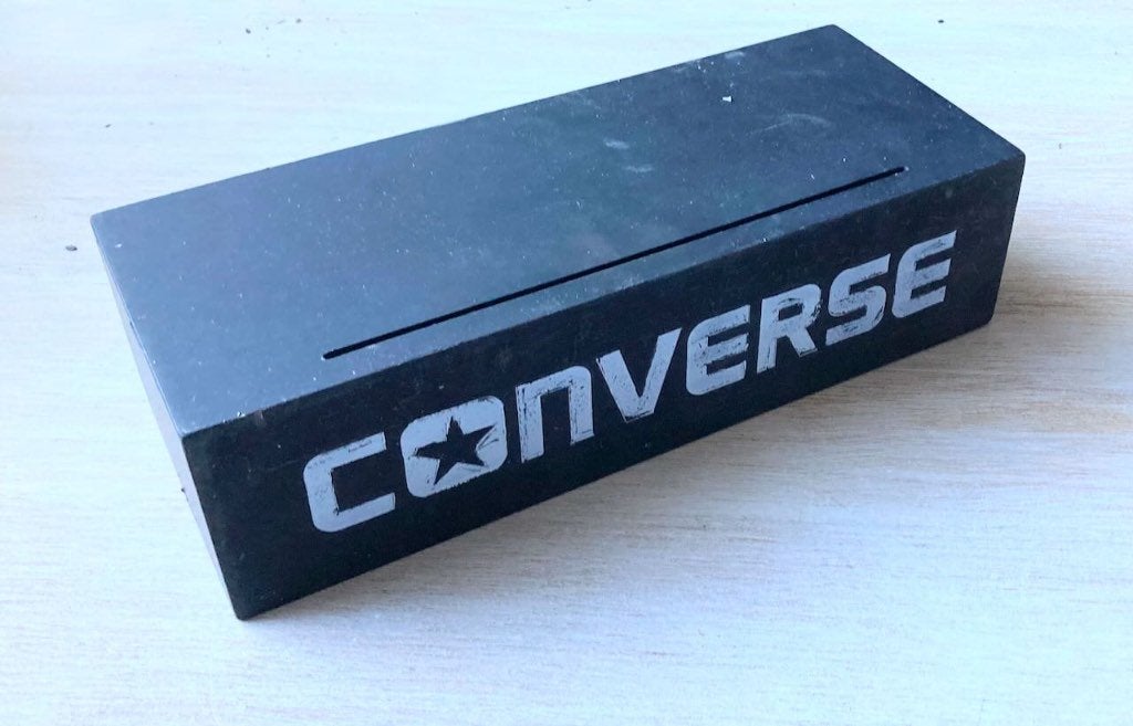 CONVERSE  etalage display (voor schoen), Ophalen of Verzenden, Gebruikt, Reclamebord