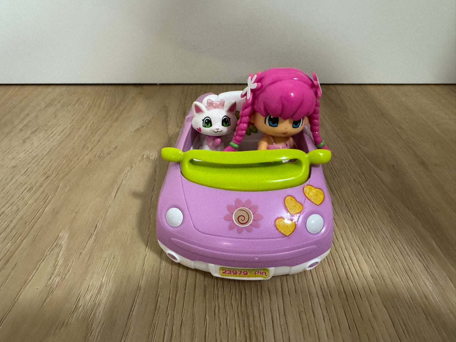 Pinypon auto met poppetjes en accessoires, Ophalen of Verzenden, Zo goed als nieuw
