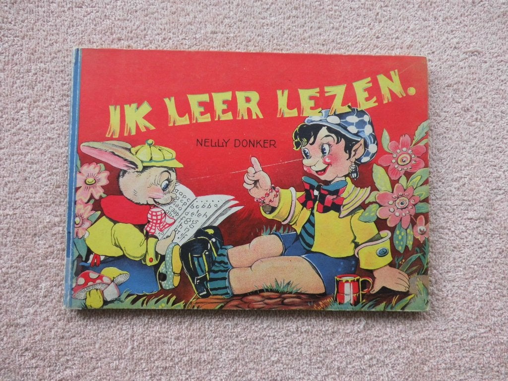 Ik Leer Lezen - Nelly Donker (Vintage Prentenboek), Boeken, Ophalen of Verzenden, Gelezen, Nelly Donker, Prentenboek