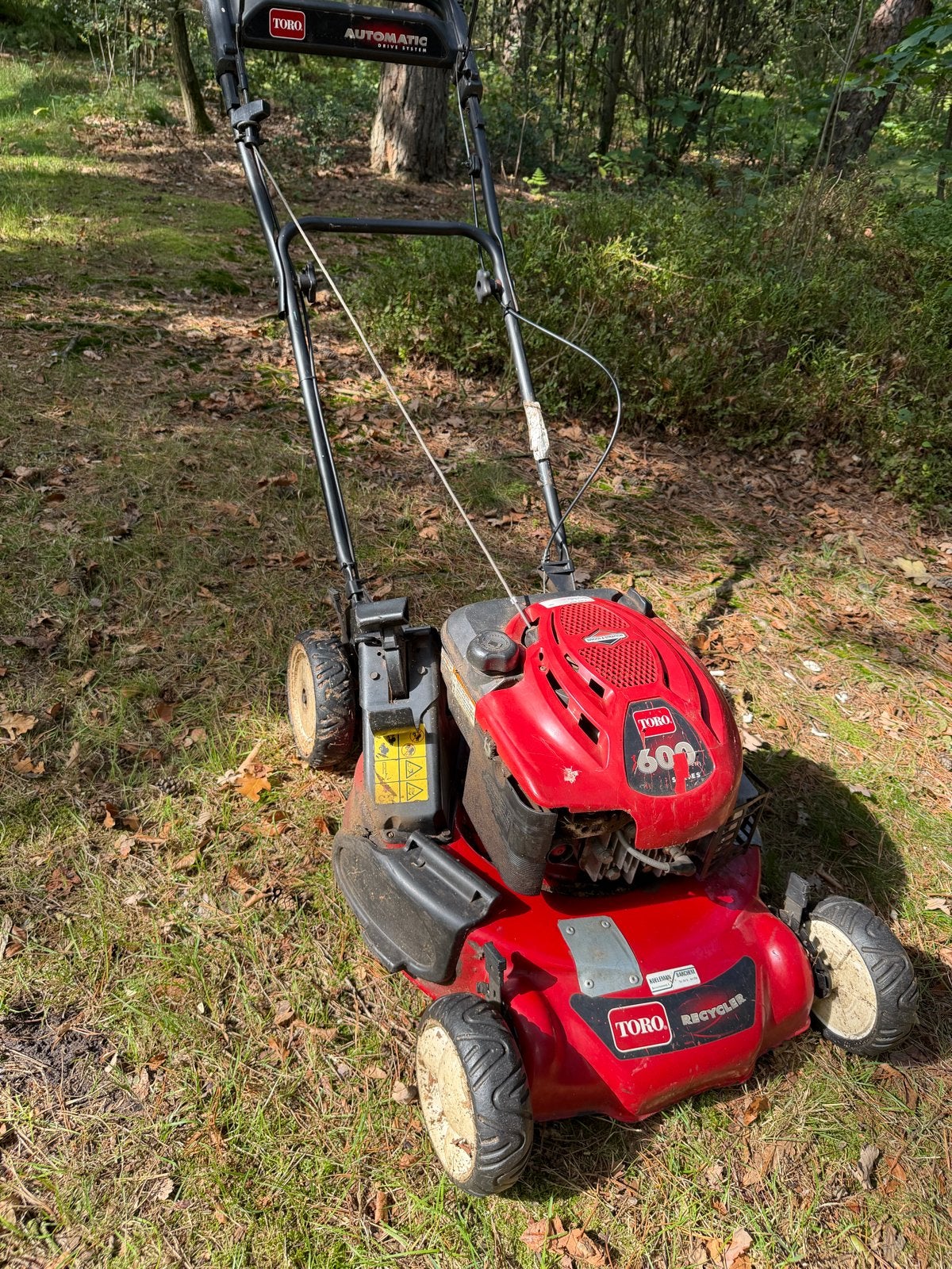 Toro Recycler Benzine Grasmaaier - Automatic Drive System, Tuin en Terras, Ophalen, Cirkelmaaier, Gebruikt, Mulchfunctie