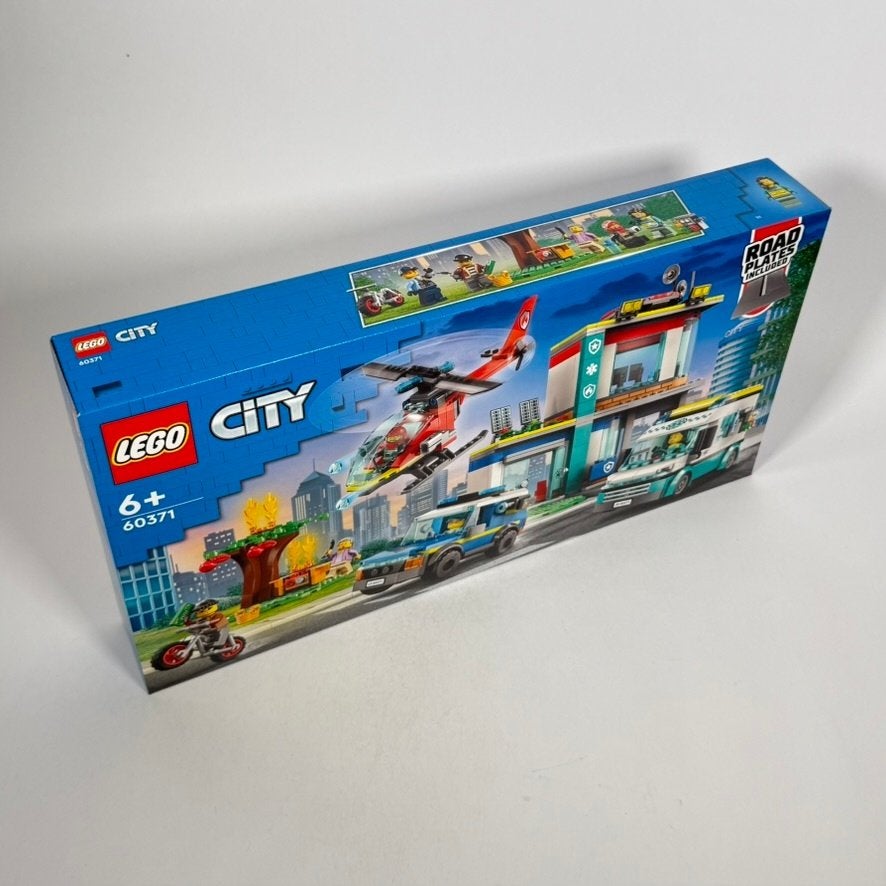 LEGO City 60371 Hulpdiensten Hoofdkwartier – Nieuw, City, Lego, Nieuw, Ophalen of Verzenden