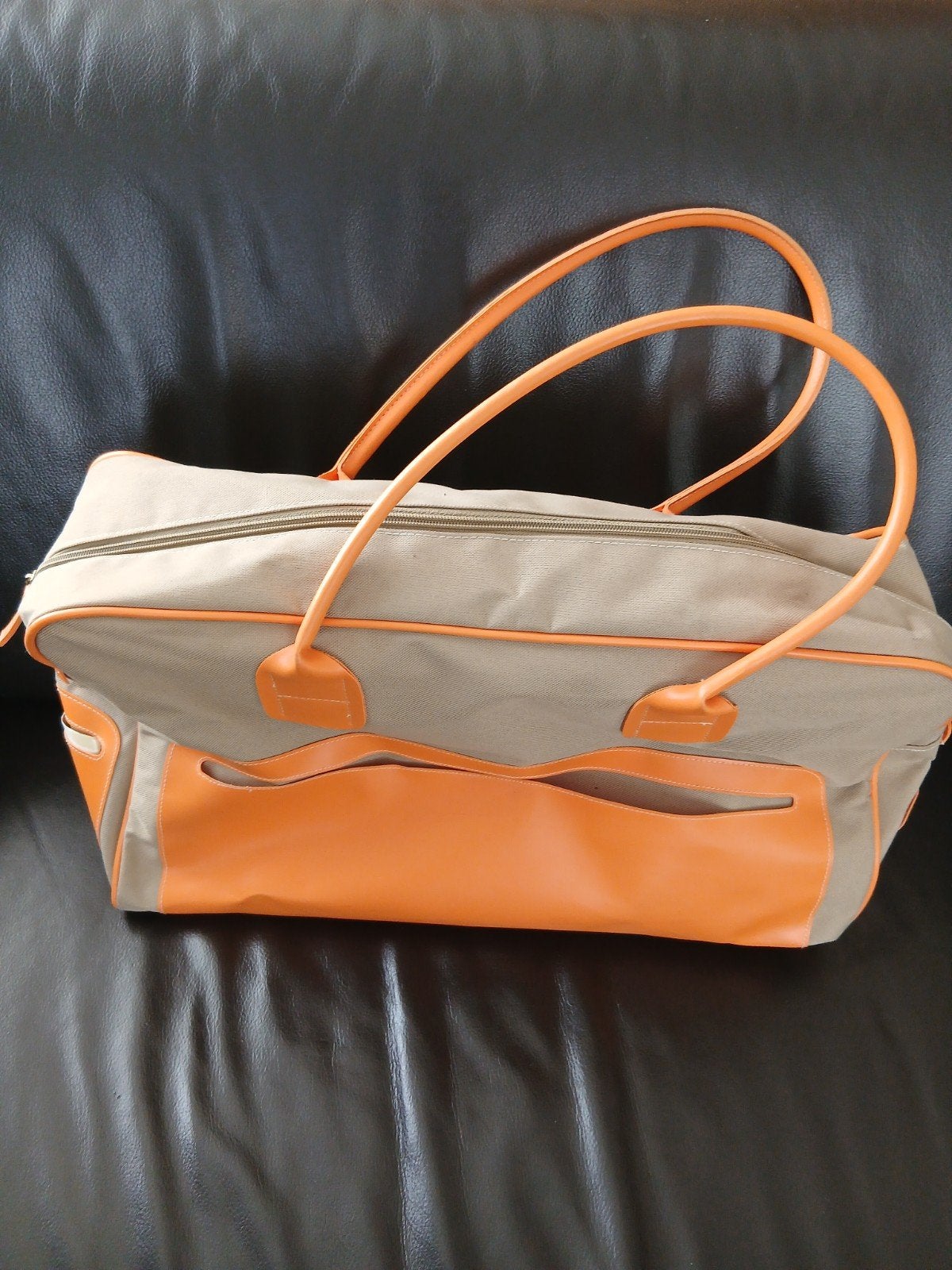 Estee Lauder tas., Sieraden, Tassen en Uiterlijk, Tassen | Damestassen, Ophalen of Verzenden, Gebruikt, Beige