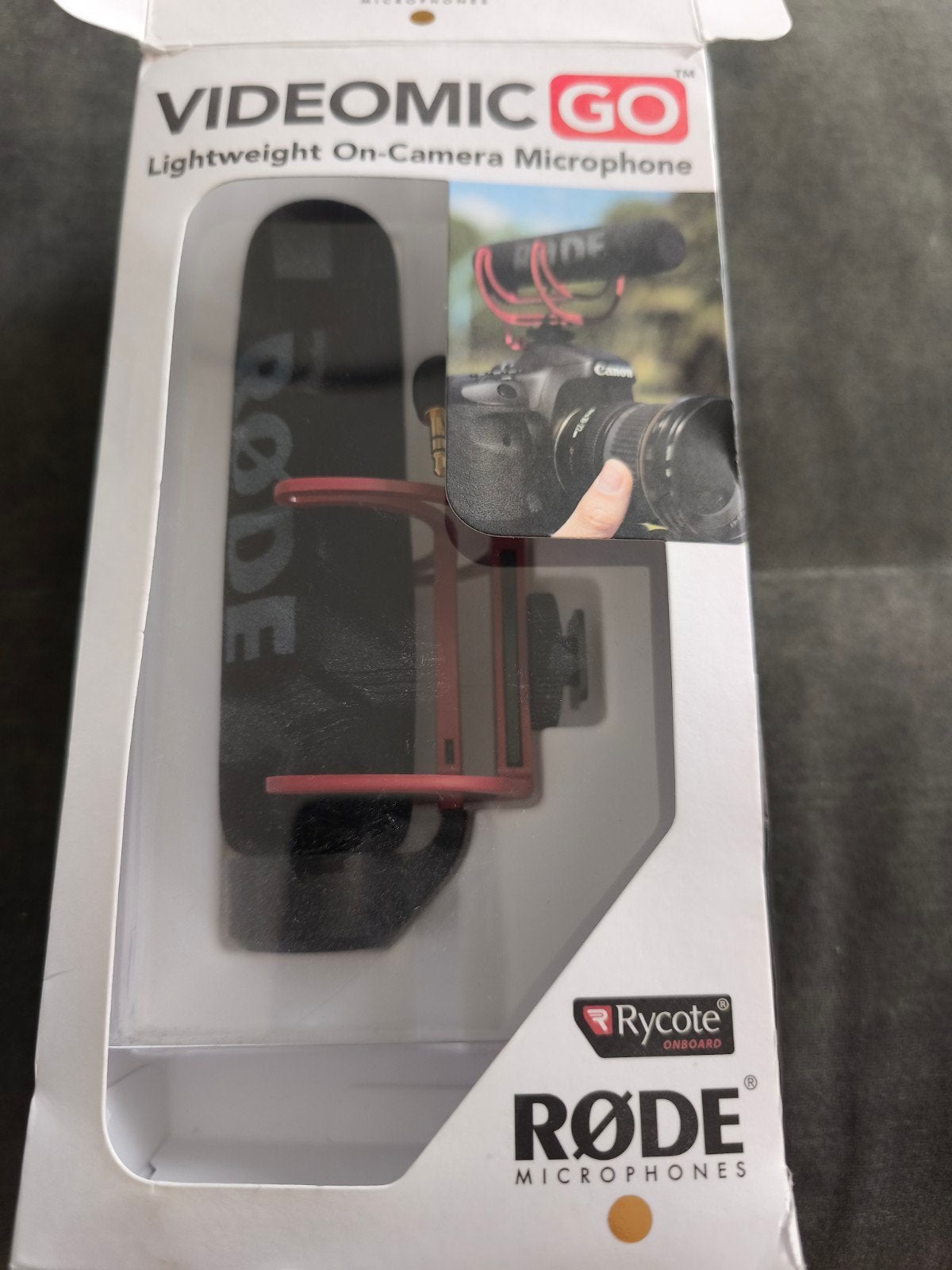 Rode VideoMic GO - Nauwelijks gebruikt, Ophalen of Verzenden