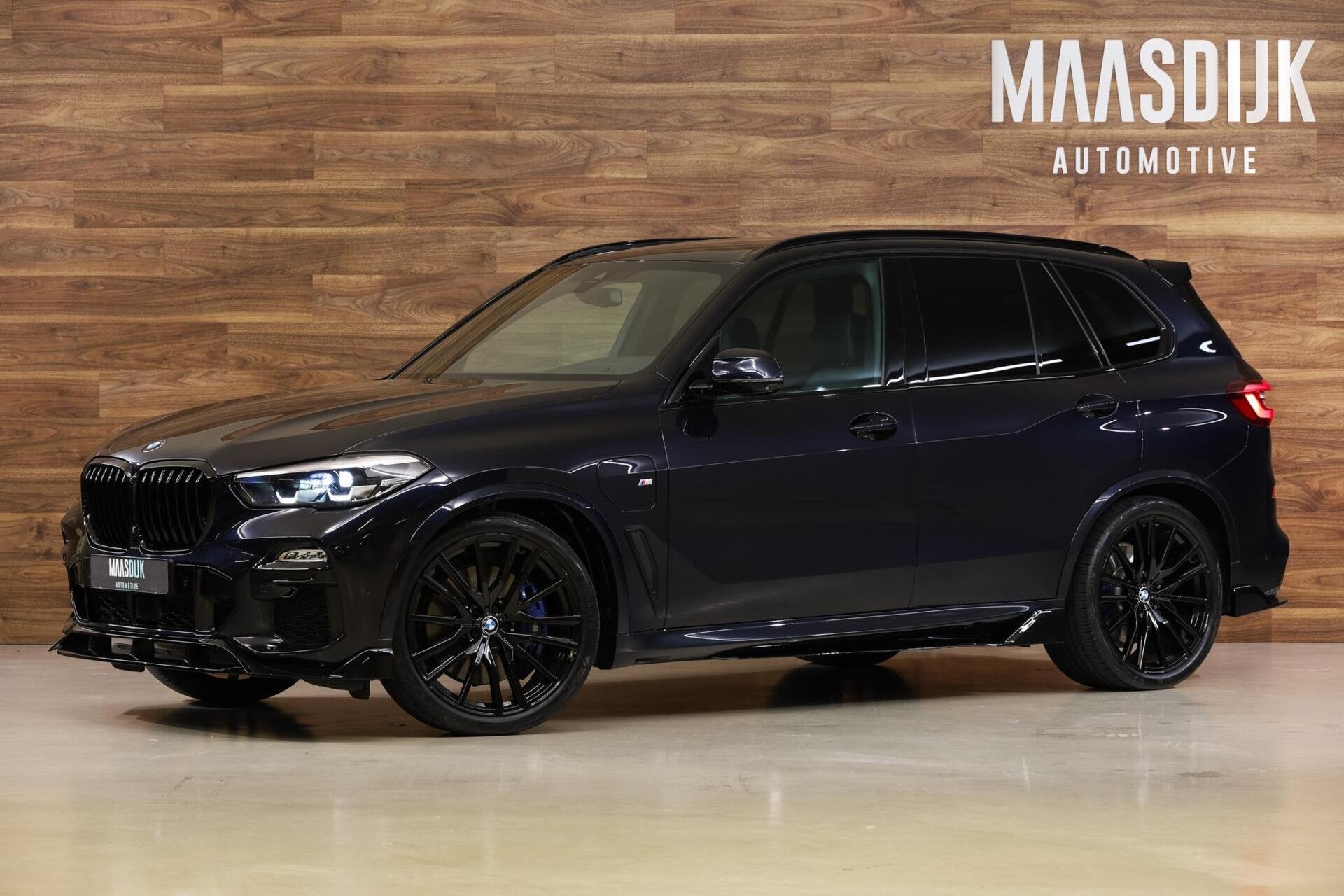 BMW X5 xDrive45e M-Sport|Panorama|Aero|Camera|H&K Audio|Memo, Auto's, Automaat, Gebruikt, Blauw, Vierwielaandrijving