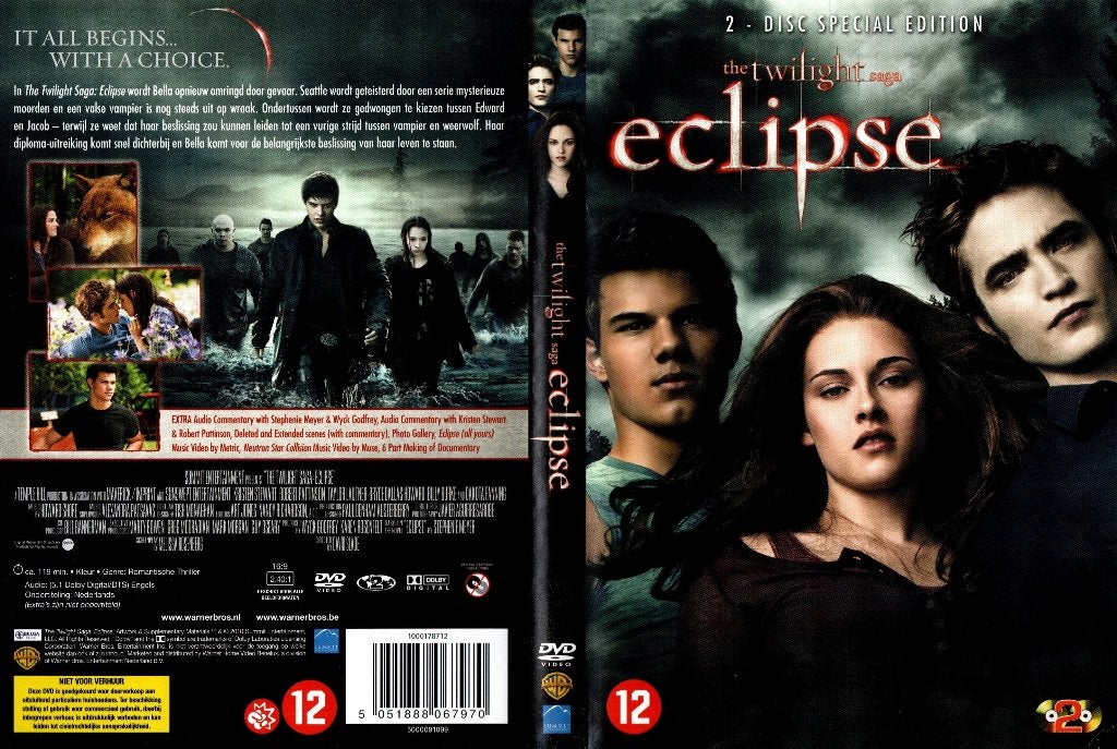 The Twilight saga, Eclipse, Vanaf 12 jaar, Ophalen of Verzenden, Zo goed als nieuw