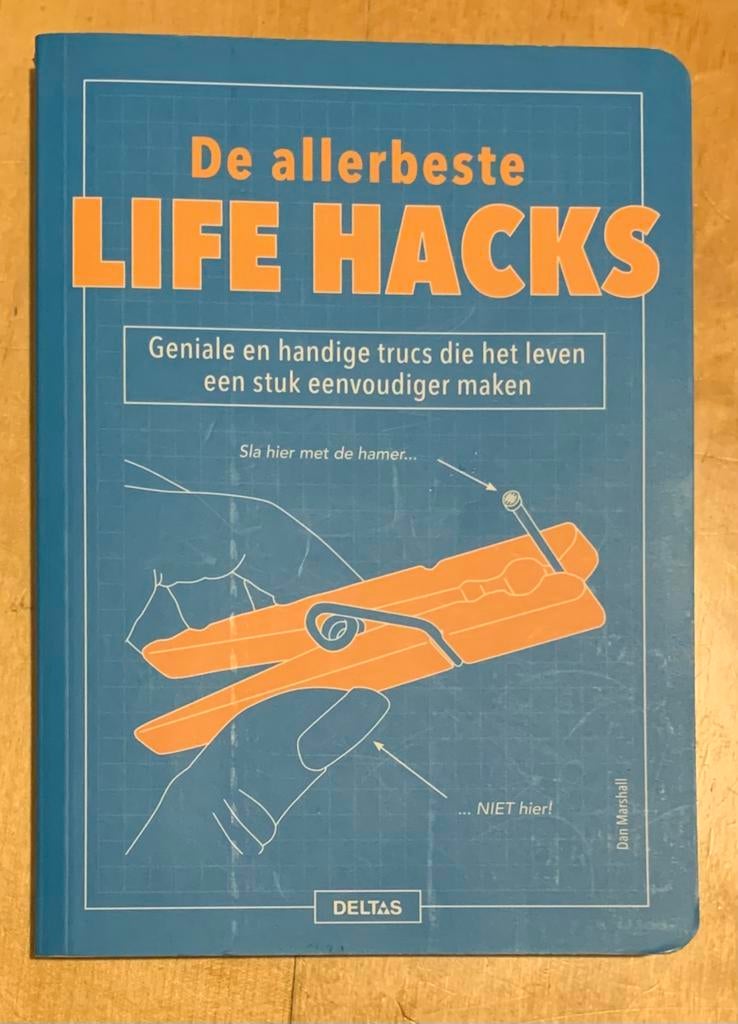 Boek: de allerbeste lifehacks, Boeken, Ophalen of Verzenden, Zo goed als nieuw