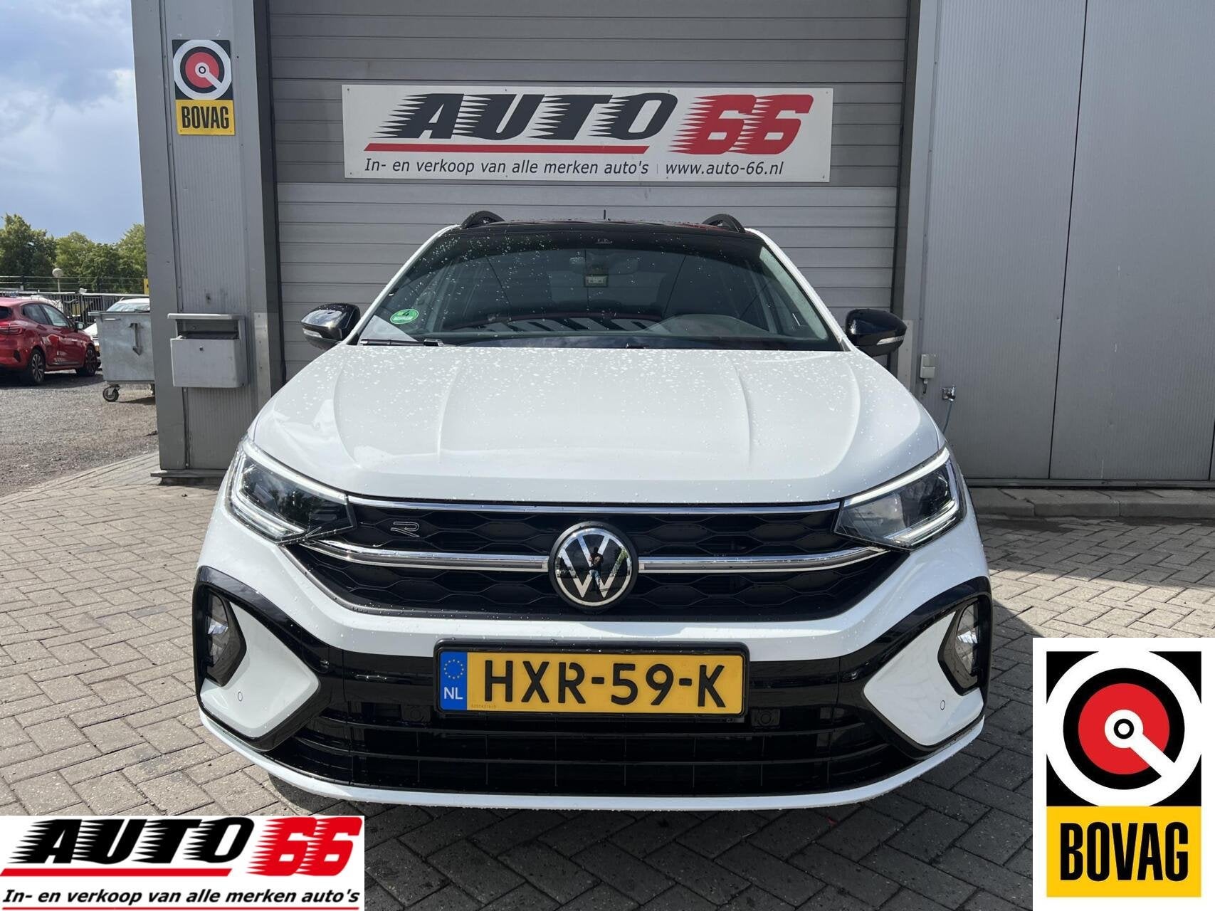 Volkswagen Taigo 1.5 TSI R-Line Edition 150 PK stoel, stuurv, Auto's, Stof, 1302 kg, 4 cilinders, Wit