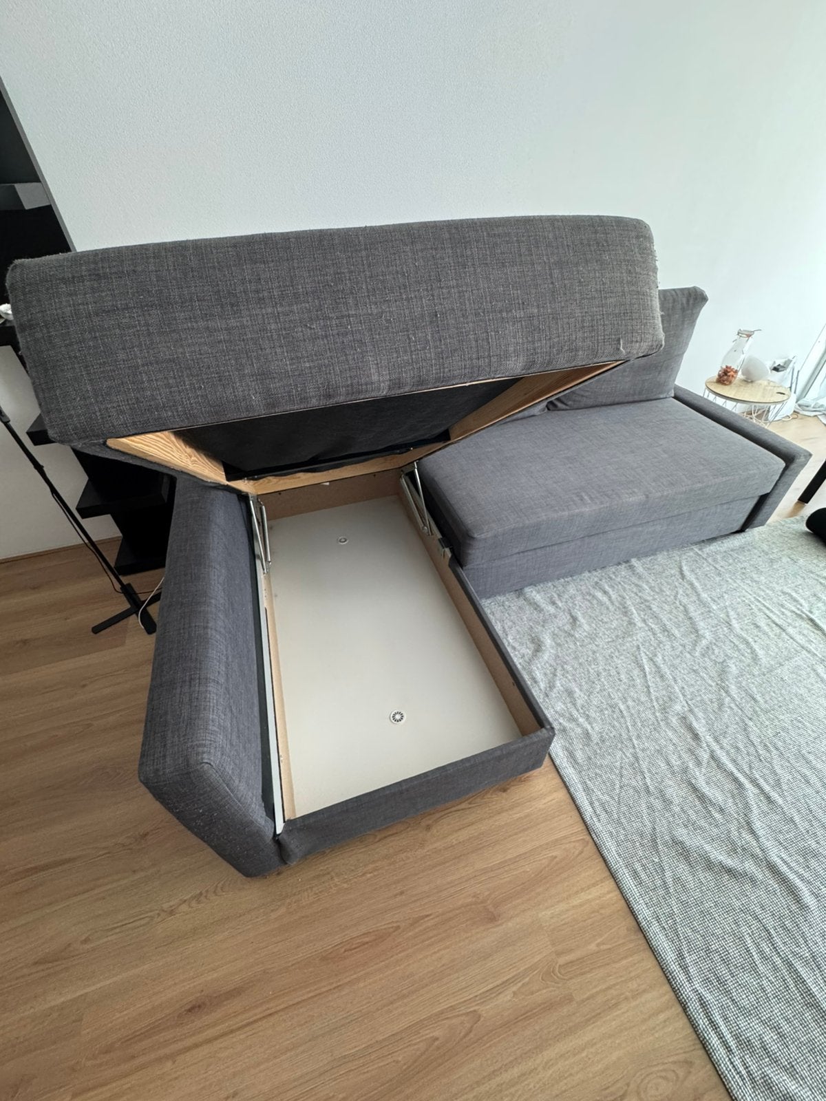 Ikea Friheten, Ophalen, Gebruikt, Tweepersoons, Grijs