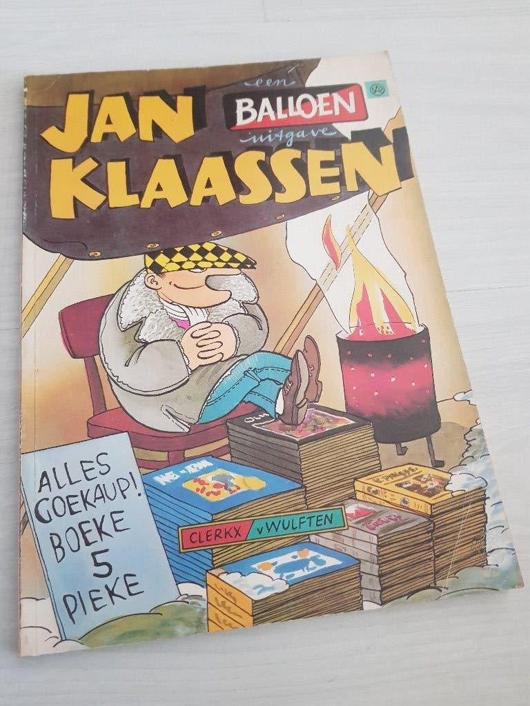 Jan Klaassen, Gelezen, Eén stripboek, Ophalen of Verzenden, G. van Wulften, A. Clerkx