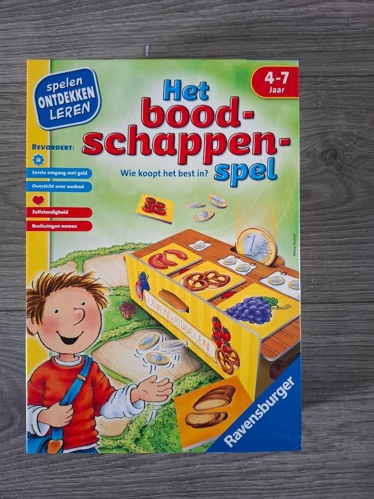 Ravensburger boodschappen spel, Hobby en Vrije tijd, Gezelschapsspellen | Bordspellen, Ophalen of Verzenden, Zo goed als nieuw