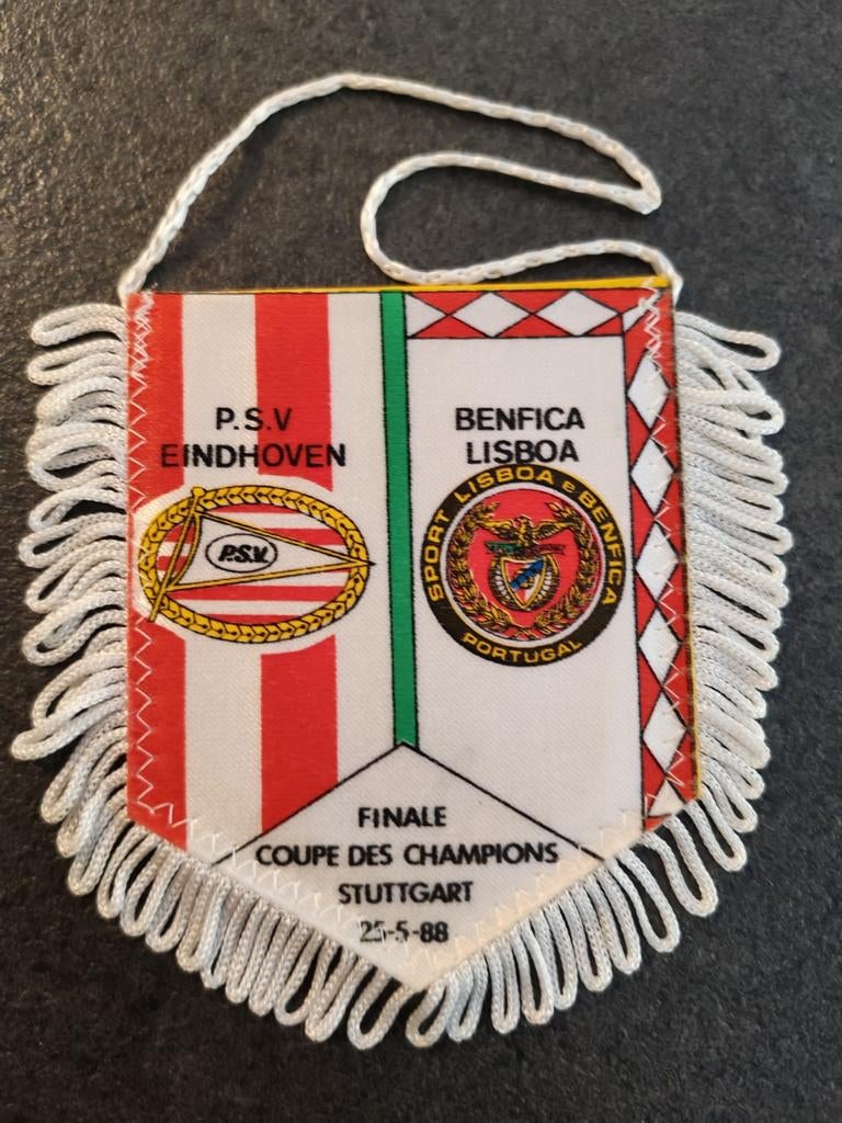 PSV Benfica Lissabon finale 1988 in Stuttgart, Ophalen of Verzenden, Buitenlandse clubs