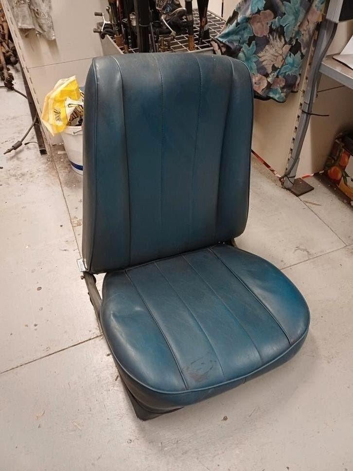 Jeep cherokee chief wagoneer voorstoel origineel blauw, Ophalen, Gebruikt, Jeep